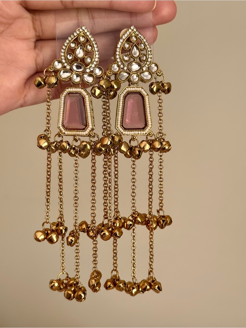 Kashmiri Ghunghru Jhumka Indian Earrings